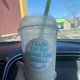 Sugar cookie meal shake