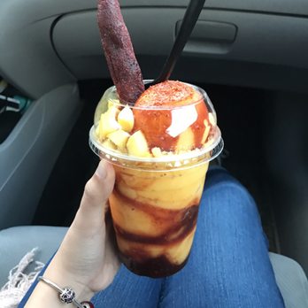 Snowdaes - Mangonada It's just delicious tropical mango cup Sweet sour spicy and tasty. I love this drink so bad - Desserts Near Me - Lowell, Massachusetts Snowdaes - Mangonada It's just delicious tropical mango cup Sweet sour spicy and tasty. I love this drink so bad - Desserts Near Me - Lowell, Massachusetts