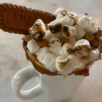 Urbana - Biscoff Hot Chocolate - Gelato Near Me - Laredo, Texas Urbana - Biscoff Hot Chocolate - Gelato Near Me - Laredo, Texas