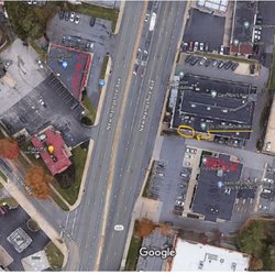 Life Chiropractic of Silver Spring - Birds eye view of door location