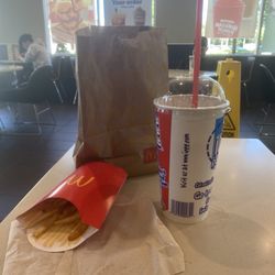 McDonald's - My food and slushy