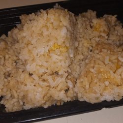 Kan's Kitchen - This is the rice I ordered with so called stuff in it