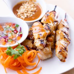 Seasoning Thai Bistro - Elmwood - Grilled Chicken Sticks
