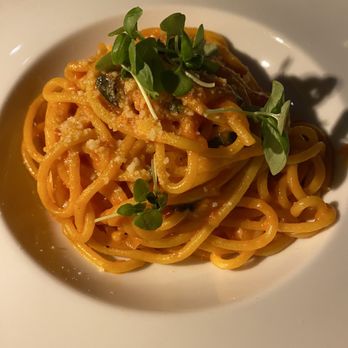Burrata  - The spaghetti is a really nice classic dish done right - Italian Near Me - Eastchester, New York