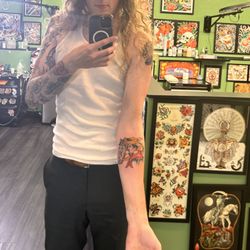Tattoo Paradise - Recent tribute for my father.