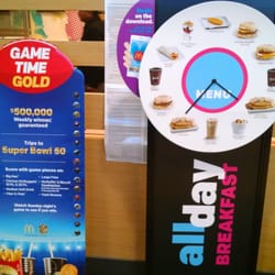 McDonald's - Get their McDonald's app.