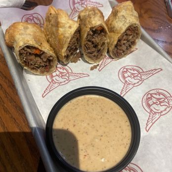 Taco Mac - PHILLY EGG ROLL - American Near Me - Roswell, Georgia Taco Mac - PHILLY EGG ROLL - American Near Me - Roswell, Georgia