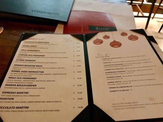 Menu photo 8 Il Corso - Palm Springs Palm Springs, CA Menu photo 8 Il Corso - Palm Springs Palm Springs, CA