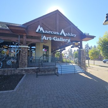 Marcus Ashley Gallery - 9-29-24. Store entrance - Art Galleries Near Me - South Lake Tahoe, California