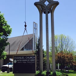Park's Edge Preschool and Childcare Center - The front of Emanuel United Church of Christ where Park's Edge Preschool is located.