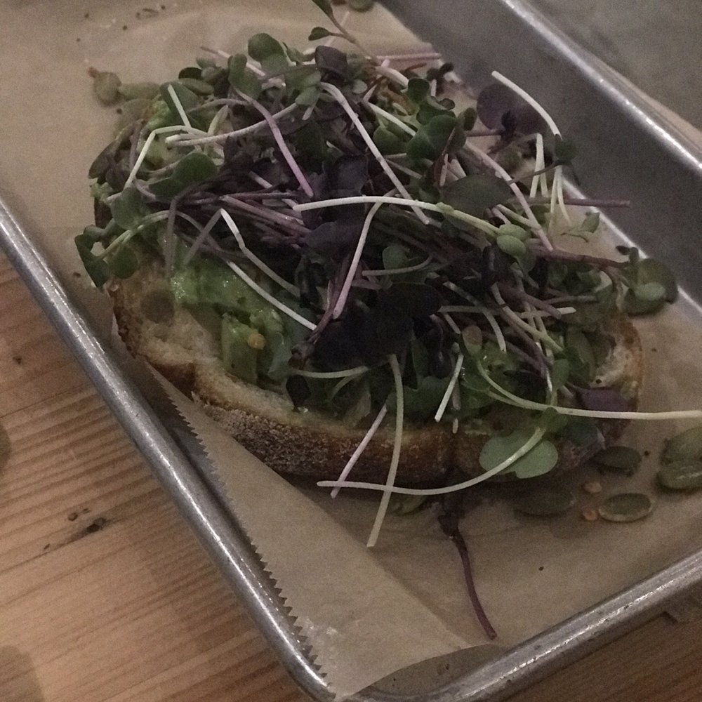 West Wall Bar - Avocado toast - $7.16 after tax - Cafes Near Me - Seattle, Washington West Wall Bar - Avocado toast - $7.16 after tax - Cafes Near Me - Seattle, Washington
