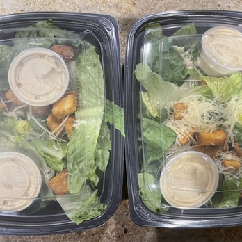Carrabba's Italian Grill - Two dinner size salads for chicken Caesar - Italian Near Me - Brooksville, Florida Carrabba's Italian Grill - Two dinner size salads for chicken Caesar - Italian Near Me - Brooksville, Florida
