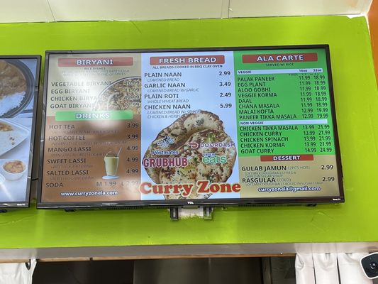 Menu photo 1 Curry zone Valley Village, CA