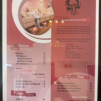 Me Nail Spa - list of services - Nail Salons Near Me - Alameda, California Me Nail Spa - list of services - Nail Salons Near Me - Alameda, California
