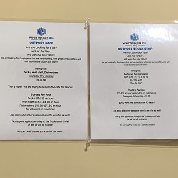 Outpost Cafe - Help wanted signs so they can be open more hours! - Cafes Near Me - Lusk, Wyoming Outpost Cafe - Help wanted signs so they can be open more hours! - Cafes Near Me - Lusk, Wyoming