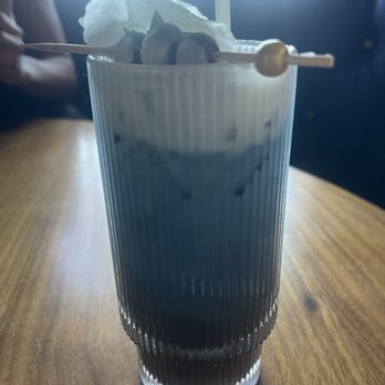 The Coffee Builders - Espresso pea flower with coconut milk - Coffee & Tea Near Me - Phoenix, Arizona The Coffee Builders - Espresso pea flower with coconut milk - Coffee & Tea Near Me - Phoenix, Arizona