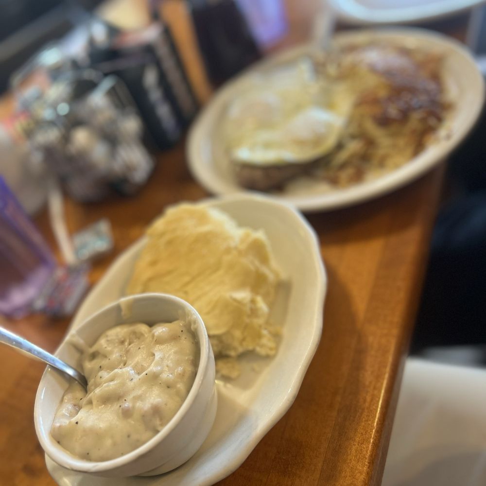 Biscuit & Gravy Ribeye Breakfast Biscuit & Gravy Ribeye Breakfast