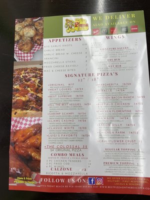 Menu photo 1 Best Pizza on the Beach P C BEACH, FL Menu photo 1 Best Pizza on the Beach P C BEACH, FL