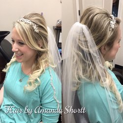 Hair by Amanda Shortt - Wedding trial with the beautiful Kristina!