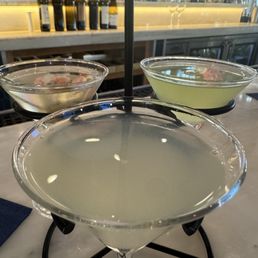 HH martini flight - lemon drop, classic and appletini. $12 on HH, M-F 3-6p. HH martini flight - lemon drop, classic and appletini. $12 on HH, M-F 3-6p.