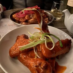 Wings & potato's with aji Wings & potato's with aji