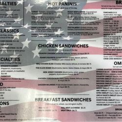 Uncle Dave's Jr - Back of Menu Sep 2023