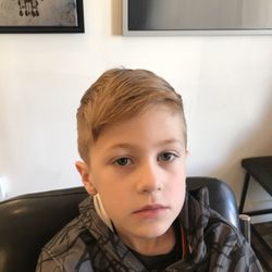 Osman Urrutia - Who doesn't love a kid with some style? Fade for the young ones!