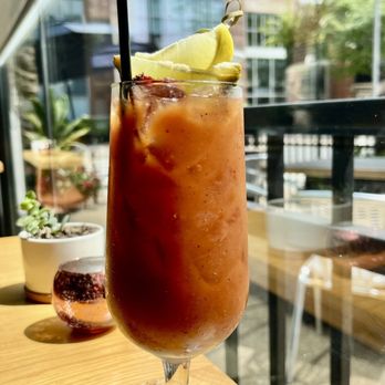 Ahso Restaurant - AhSo Bloody - Goodness...had TWO of these!!! - New American Near Me - Brambleton, Virginia
