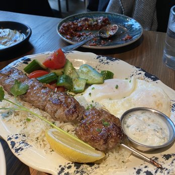 Aba - Kefta and egg - lamb - Mediterranean Near Me - Chicago, Illinois Aba - Kefta and egg - lamb - Mediterranean Near Me - Chicago, Illinois