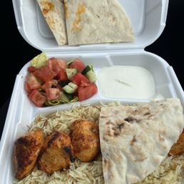 Chicken Kabob Plate
