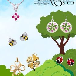 M.J. Harrington Jewelers - Jewelry as playful as spring!