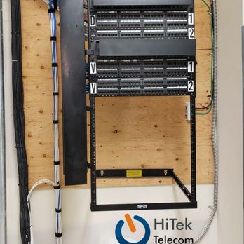 HiTek Telecom - Server rack - Telecommunications Near Me - Kirkland, Washington