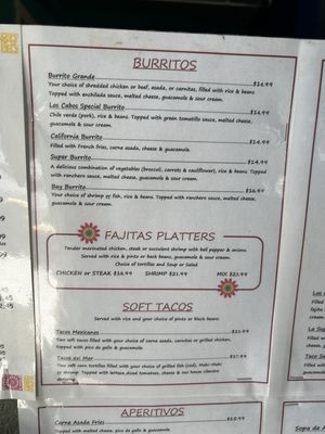 Menu photo 3 Los Cabos Los Osos, CA Menu photo 3 Los Cabos Los Osos, CA