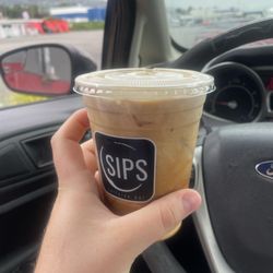 Sips Drive-Thru - Lavender latte