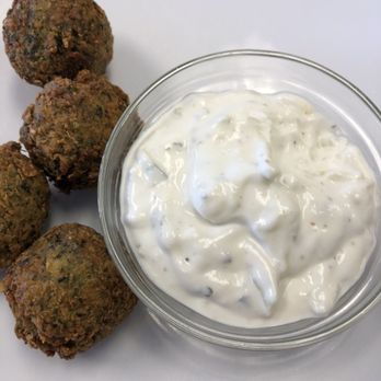 BiBi Mediterranean Restaurant - They serve 5 falafels. These weren't dry and were tasty. - Persian/Iranian Near Me - Oklahoma City, Oklahoma