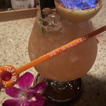 The SOS Tiki Bar - Swizzle stick swag - Caribbean Near Me - Decatur, Georgia