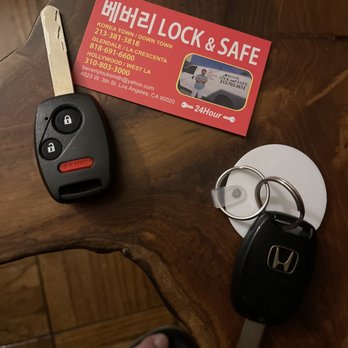 Beverly Locksmith - One on the left is the copy! One with the "H" is the original obviously. - Keys & Locksmiths Near Me - Los Angeles, California