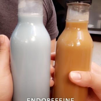 Endorffeine - Green & Jasmine Tea w/Coconut Milk & Iced Thai Coffee - Coffee Roasteries Near Me - Los Angeles, California Endorffeine - Green & Jasmine Tea w/Coconut Milk & Iced Thai Coffee - Coffee Roasteries Near Me - Los Angeles, California