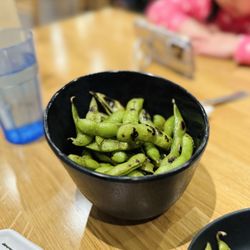 Kinja Sushi - Grilled edamame