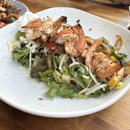 Fajita & Avocado with shrimp