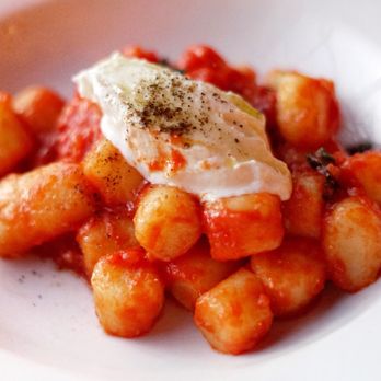 Enoteca Sociale - gnocchi  tomato, chilli, smoked ricotta - amazing - Italian Near Me - Toronto, Ontario