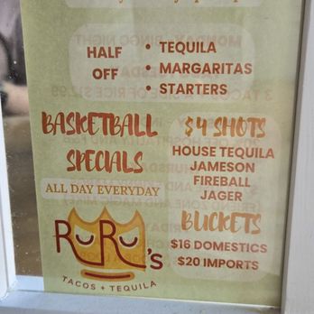 RuRu's Tacos + Tequila - Happy hour deals! - Tex-Mex Near Me - Charleston, South Carolina