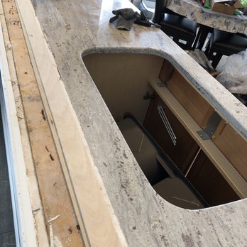 Rocky Tops Custom Countertops - Sink cutout - Countertop Installation Near Me - Chattanooga, Tennessee Rocky Tops Custom Countertops - Sink cutout - Countertop Installation Near Me - Chattanooga, Tennessee