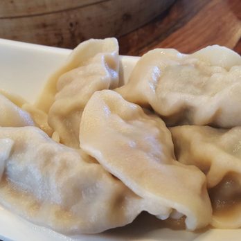 Dough Zone Dumpling House - Seattle ID - Pork and Shrimp boiled dumplings (6 for $4.75, 9/1/19) - Shanghainese Near Me - Seattle, Washington Dough Zone Dumpling House - Seattle ID - Pork and Shrimp boiled dumplings (6 for $4.75, 9/1/19) - Shanghainese Near Me - Seattle, Washington