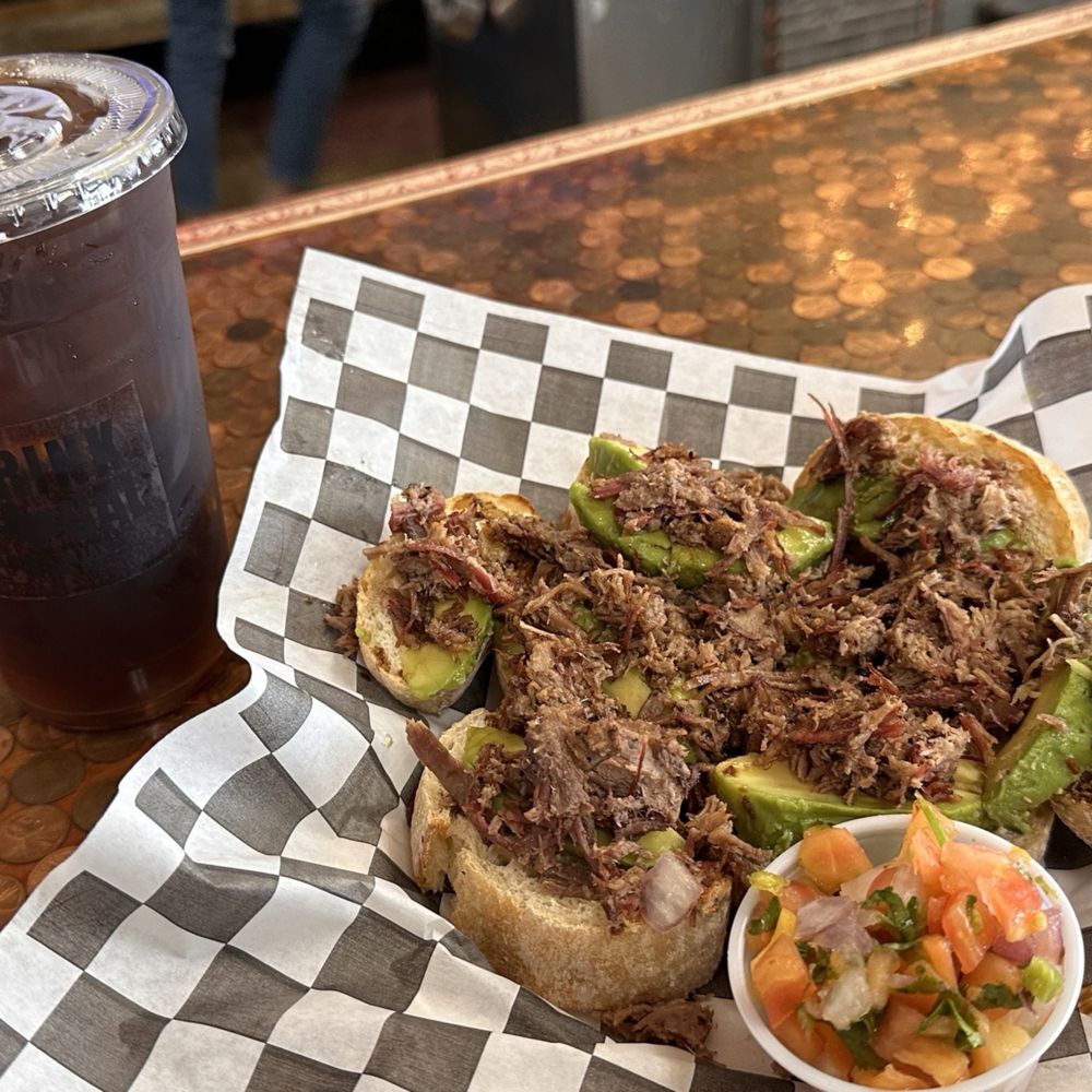 Yummy brisket avocado toast! Yummy brisket avocado toast!