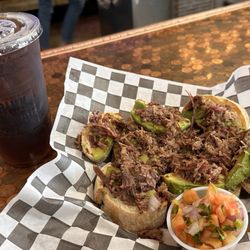 Northern Lattes - Yummy brisket avocado toast!