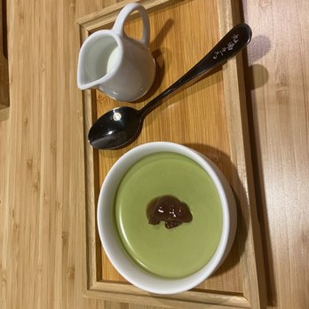 Kyuramen - Cherry Hill - Matcha Pudding with Red Bean - Ramen Near Me - Cherry Hill, New Jersey Kyuramen - Cherry Hill - Matcha Pudding with Red Bean - Ramen Near Me - Cherry Hill, New Jersey