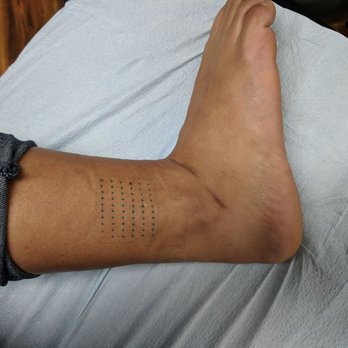 Coast To Coast Tattoo - Fifth Element 'Earth' dot lined up with my birthmark on the first try to apply the stencil. (Far right dot, third line from bottom) - Tattoo Near Me - Charlotte, North Carolina Coast To Coast Tattoo - Fifth Element 'Earth' dot lined up with my birthmark on the first try to apply the stencil. (Far right dot, third line from bottom) - Tattoo Near Me - Charlotte, North Carolina