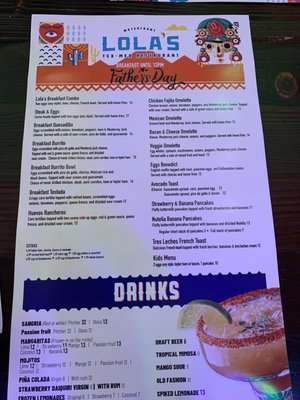 Menu photo 1 Lola's Tex-Mex Restaurant Andover, NJ