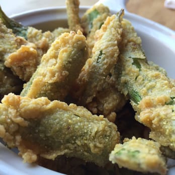 Engine Room - Okra appetizer. Good stuff! - Southern Near Me - Mystic, Connecticut